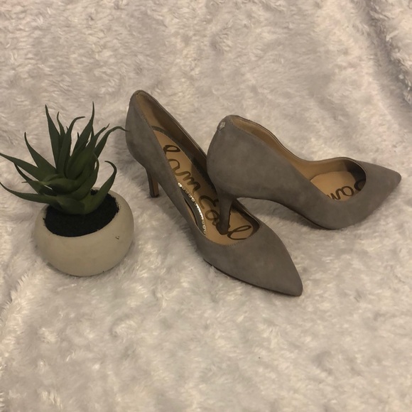 Gray Sam Edelman Heels - Picture 1 of 6